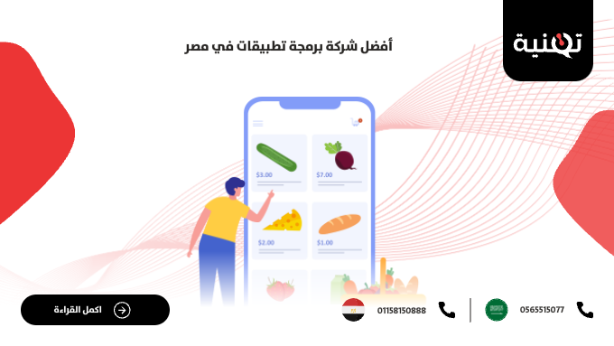 أفضل شركة برمجة تطبيقات في مصر للحصول على تطبيقك